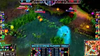 Freeze snipes k0u with Draven Ult