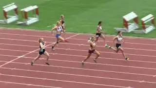 100M H1 17W Beth Hogan 12.30 Qld School State Championships 2015