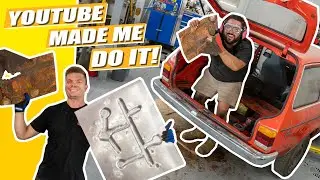 Making Our Own FACTORY Boot Floor using ONLY basic tools - Gemini Build - Part 6