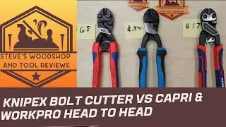 Knipex mini bolt cutter vs Capri & Workpro head to head