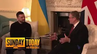 Zelenskyy in UK for emergency summit after Oval Office blowup