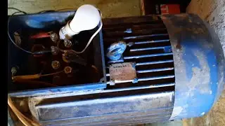 Curent cu ajutorul generatorului pe magneti