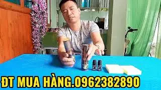 DUNG DỊCH NANO Đ&Aacute;NH B&Oacute;NG L&Agrave;M MỚI LẠI NHỰA NH&Aacute;M SƠN XE M&Aacute;Y &Ocirc; T&Ocirc; MẪU NHƯ VIDEO CHUẨN 