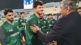 ACC President Mohsin Naqvi congratulates Pakistan cricket fraternity congratulated Pakistan Shaheens