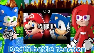 Sonic characters react to Mario vs Sonic death battle (OLD version) @deathbattle 