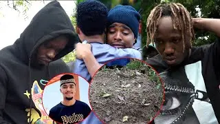 HUZUNI..!! VILIO MARIOO, CHINO NA POSHY WAKIMZIKA NABEEL ALIYEFARIKI KWENYE AJALI MAKABURI YA KISUTU