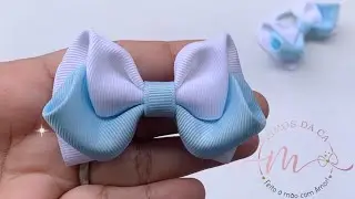 LAÇO PARZINHO ESCOLAR🎀FÁCIL INICIANTE