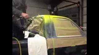 Yellow Raptor bed liner