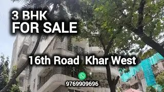 3 bhk flat / apartment for sale at 16th road khar west mumbai