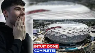 BRITS React to LA's New $2BN NBA Arena Is Complete: Inside the Intuit Dome