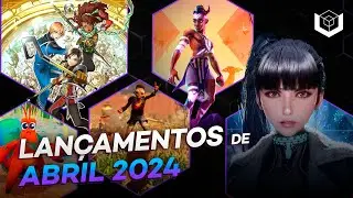 Lan&ccedil;amentos de games de ABRIL 2024 - Calend&aacute;rio VOXEL
