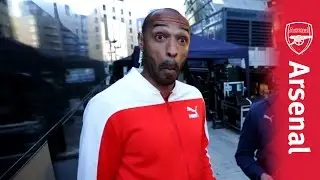 Arsenal's PUMA kit launch: Behind the scenes with Thierry Henry