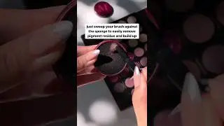 How to clean your makeup brushes? #shorts #foryou #makeup #morphe #review