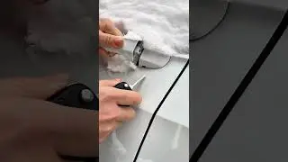 If you can't open your car door, try this!