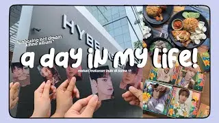 [ENG][VLOG] COFIOCA & HYBE INSIGHT VISIT, HELLO FUTURE UNBOXING, NYOBAIN RESTO INDO DI KOREA!!