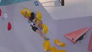 Miho Nonaka Boulder 4 Final IFSC Climbing World Cup Munich 2018 - Bouldering