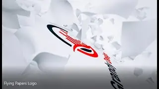 Flying Papers Logo - (How to make a Logo Animation, Logo Intro and YouTube Intro for your Video)
