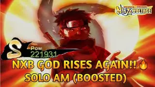 NXB GOD RISES AGAIN!🔥 | SHISUI UCHIHA Solo AM (Boosted) | Destroying metas like a pro 😎🔥