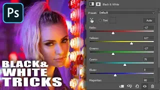 Black and White Adjustment Layer Best Tricks | in Photoshop