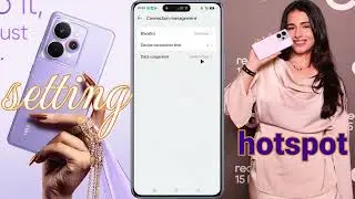 How to Turn ON HotSpot on Realme 15/Realme 15 pro hotspot settings/not working/WIFI password change