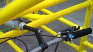Quadcycle Sandrail from PVC with Solar Power