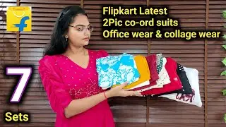 Flipkart 2Pic, Co-ord suits కొత్తగా వచ్చాయి ఇవన్నీ 👌 office wear, Collage wear collections #flipkart