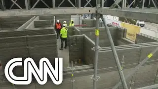 Primeira casa do mundo feita com impressora 3D é construída | NOVO DIA