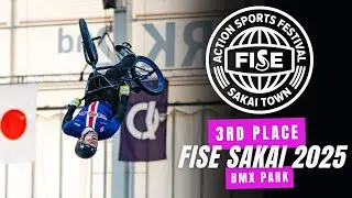 Ник Брюс &mdash; 3-е место &mdash; Финал Кубка мира UCI BMX Freestyle Park &mdash; Сакаи 2025