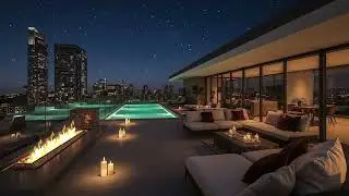Luxury Rooftop Mix | Jazz x Slow House | Chill Beats for Late Nights