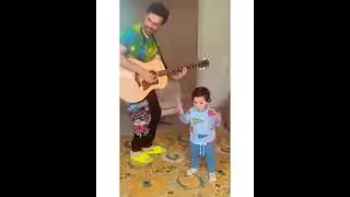 Atif Aslam enjoy some quality time with his youngest son