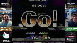 TheAsianOne (Falco) vs Drunk Olympian (Falco) - New Jersey Melee Arcadian 2022 Winners Round 2