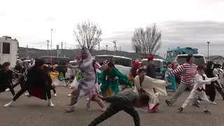 角田いなせ組_2025.12.21PM_道の駅上品の郷_南中ソーラン