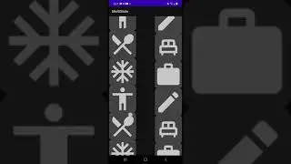 Android demo of an "infinitely" scrolling pair of RecyclerViews