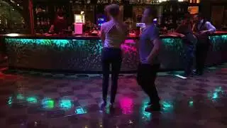 Salsa Dancing with Anna Braunner at la rumba Denver Colorado