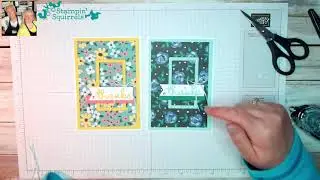 Field & Flower Designer Series paper Cards with Stampin' Squirrels