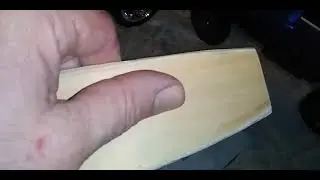 GOT SOME WORK DONE ON MY BALSA WOOD SURFBOARD