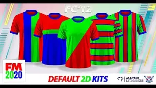 FC'12 default kits into FM20
