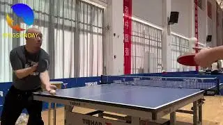 Coach Chen &ndash; Serve Tutorial #9: How to Make a No-Spin Serve and a Heavy Underspin Serve