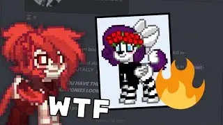 roasting my discord member's ponytown skins