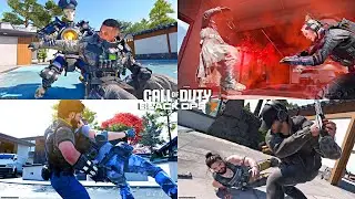 Call of Duty: Black Ops7 &mdash; ВСЕ добивания (в положении лежа/лежа/стоя)