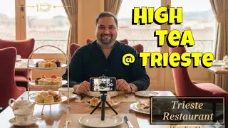 High Tea At Trieste  Restaurant | Food Review & vlog | bahria town phase 7 Islamabad| pindi khaabay|