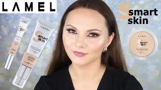 LAMEL SMART SKIN | Serum Tinted Foundation | Smart Skin консилер и пудра | новинки lamel