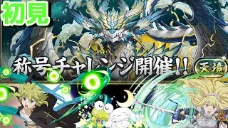 2025最後の称号チャレンジ、その名は天境チャレンジ【パズドラ】