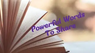 I have Powerful Words to share with you!!! #maxlucado #uplifting #encouragement