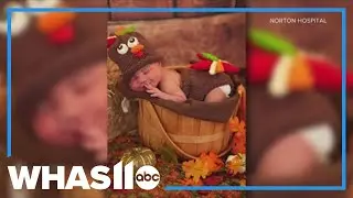 Norton Healthcare dresses newborns in Thanksgiving outfits