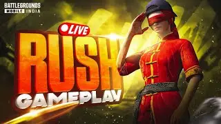 BGMI  LIVE TELUGU/HINDI Rush Gaming