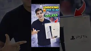 PS5 Slim Unboxing 😍 ₹51,XXX in 2026?! #ps5 #unboxing #gaming @TechnoGamerzOfficial #gamesconsole