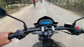 আজ তিন দিন পর গাড়ি বের করে ride করলাম 😍 #bike #Bikerlife #motorcycle #banglamotovlog #foryou 