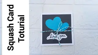 How to make Squash Card for | DIY Squash Card Toturial | Scrapbook Card idea | Toturial