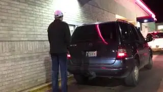 KID RIDES HOVERBOARD IN DRIVE-THRU!!